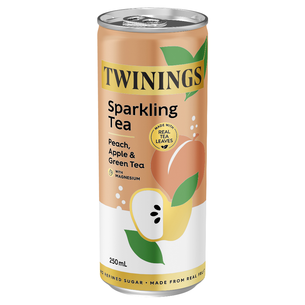 Sparkling Tea Peach Apple Refresh Tea 250ml
