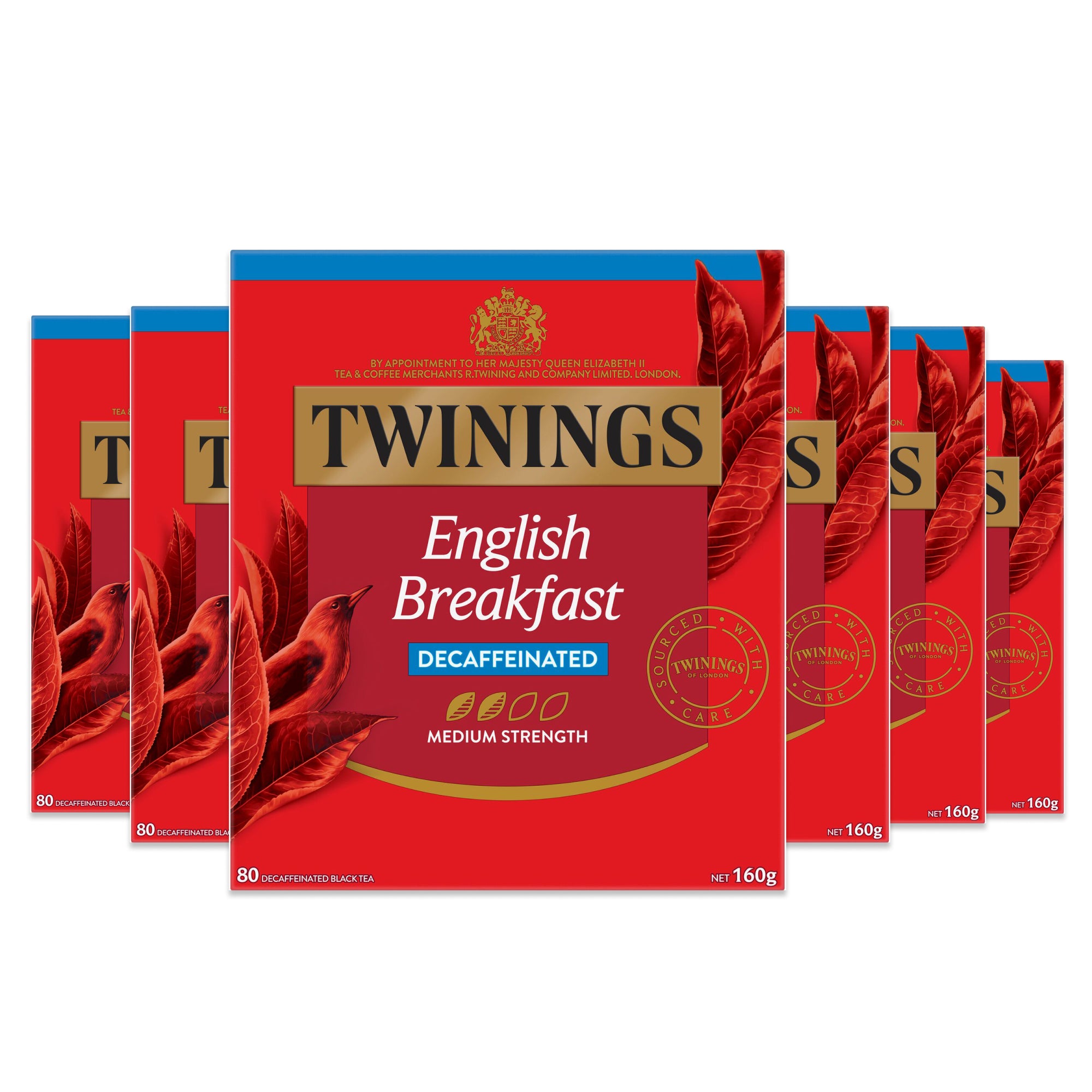 English Breakfast Decaffeinated 6 Pack Bundle