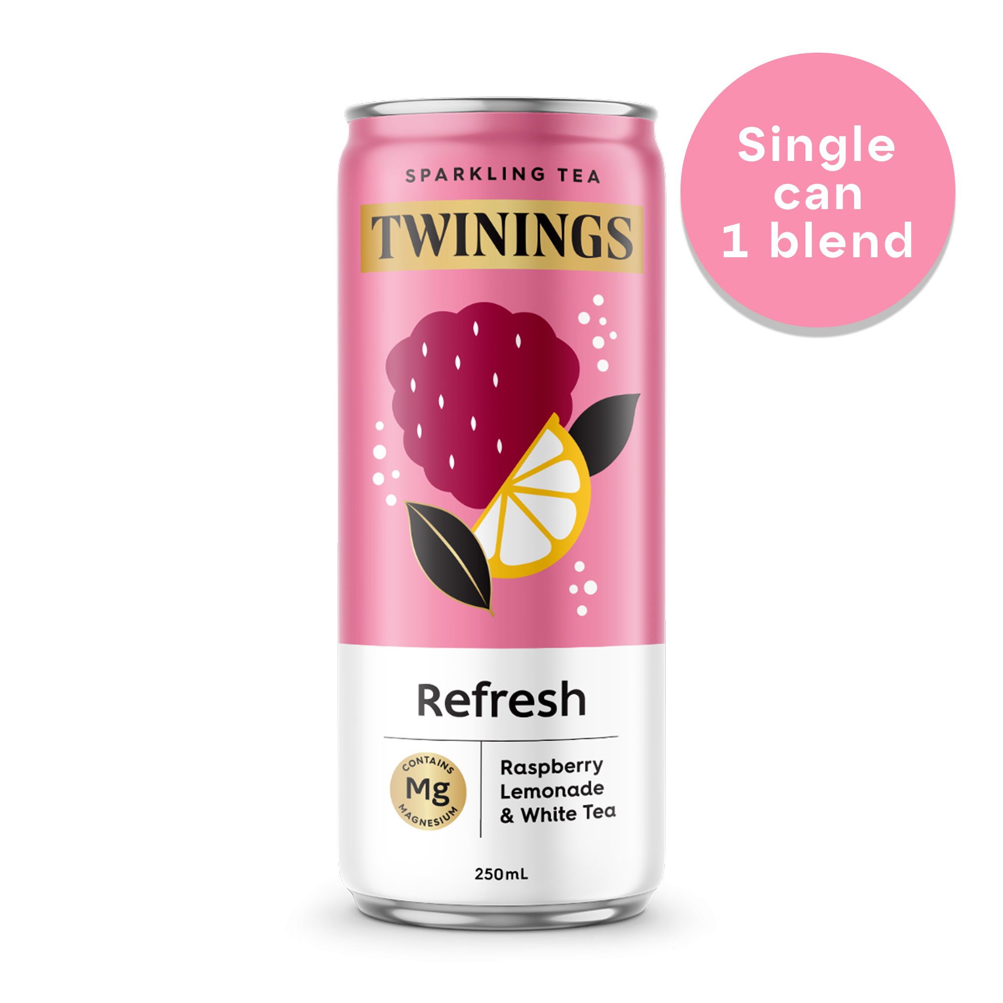 Sparkling Tea Raspberry Lemonade Refresh Tea 250ml