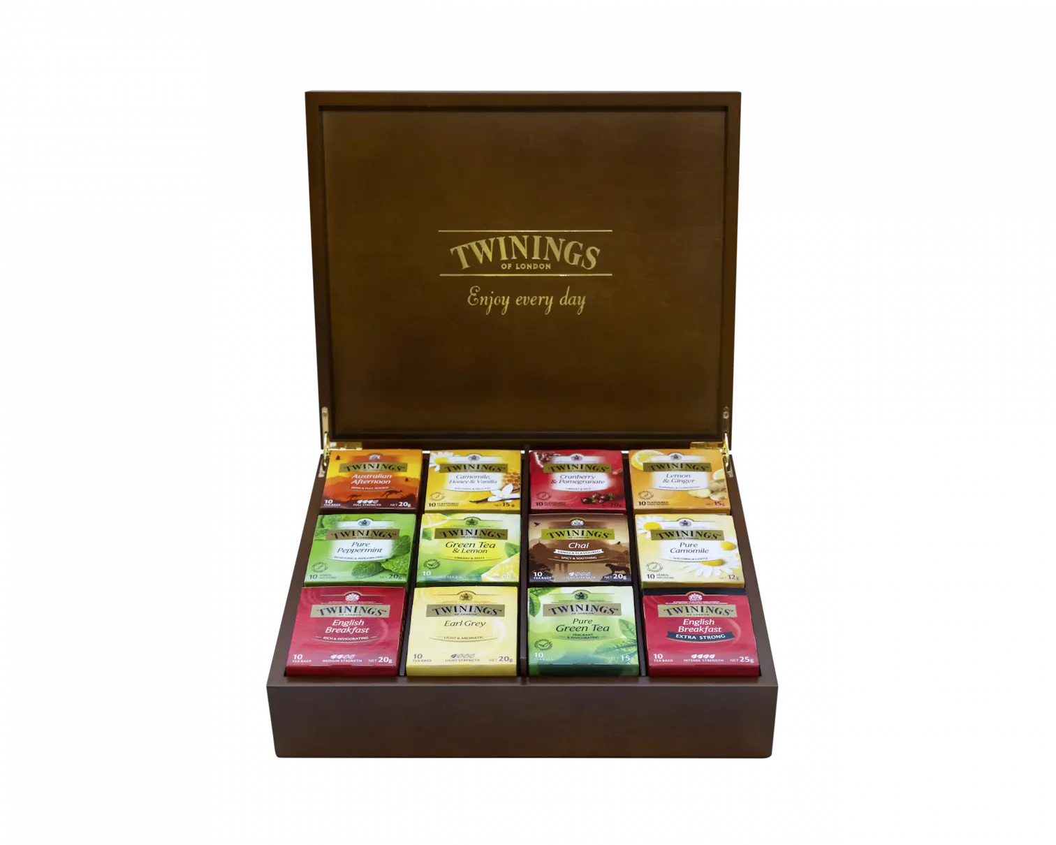 Tea chest — 12 pack